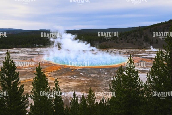 Grand Prismatic Overlook