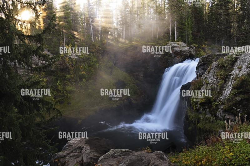 Morning at Moose Falls