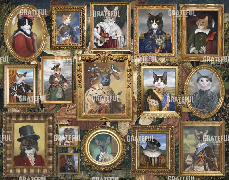 Cat Portrait Collage