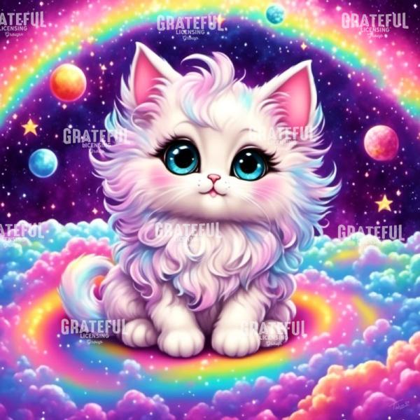 Celestial Rainbow Kitty