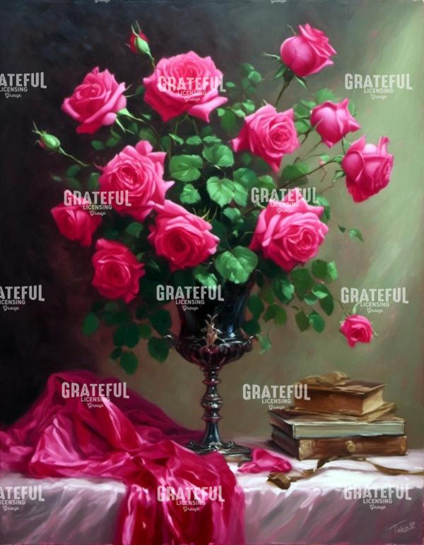 Valentine's Day Roses Still Life 02