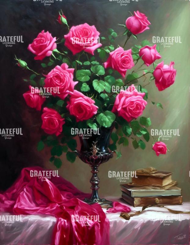 Valentine's Day Roses Still Life 02