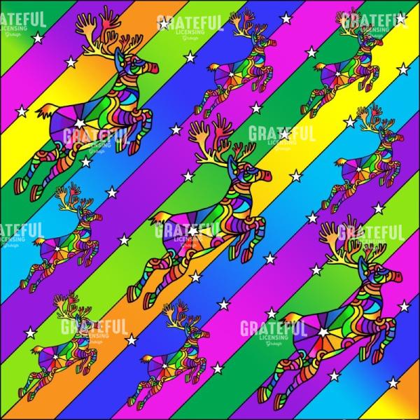 Pop Art Reindeer