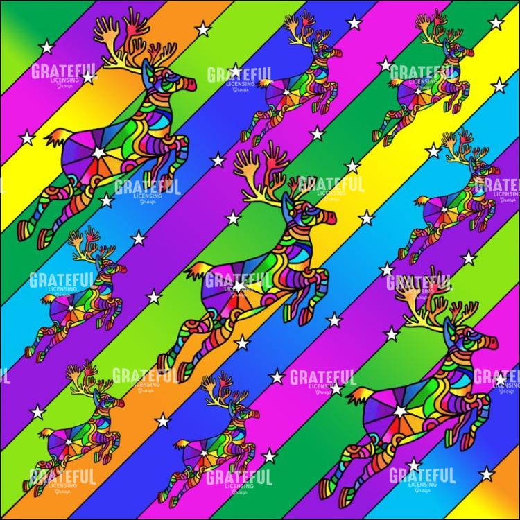Pop Art Reindeer