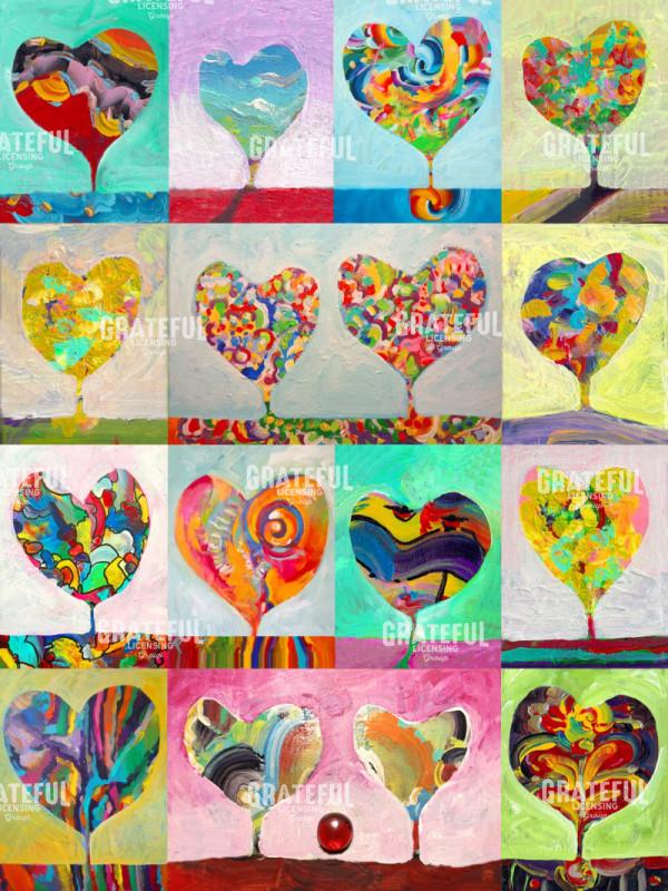 Heart Balloon Landscapes 2
