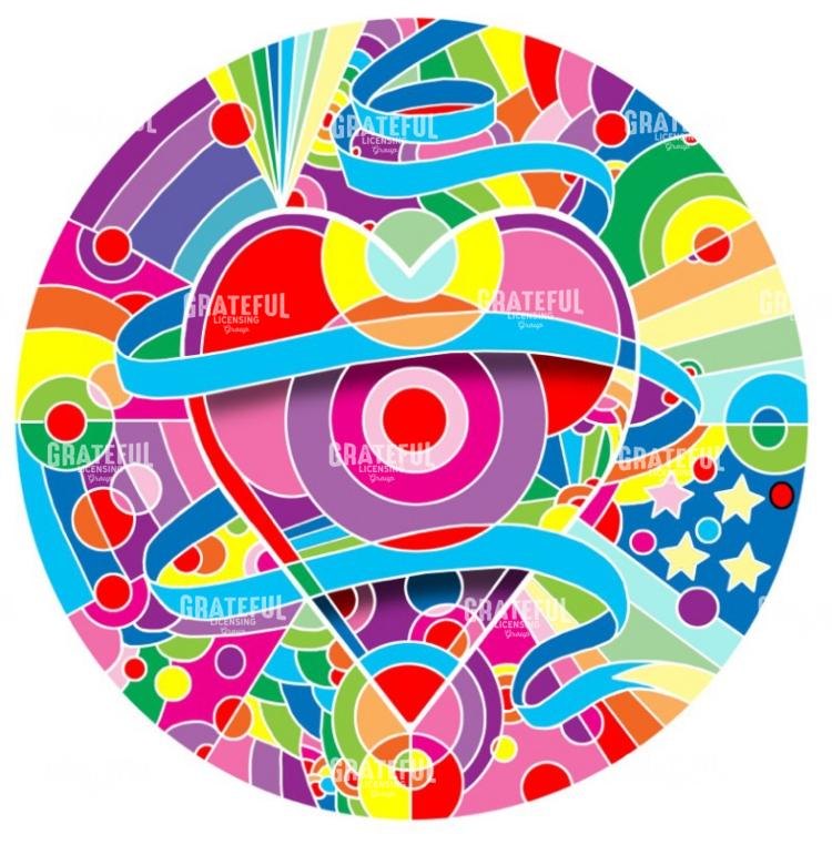 heart ribbons color