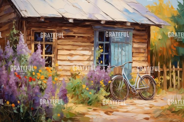 Bicycle at the Cabin