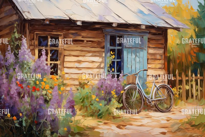 Bicycle at the Cabin