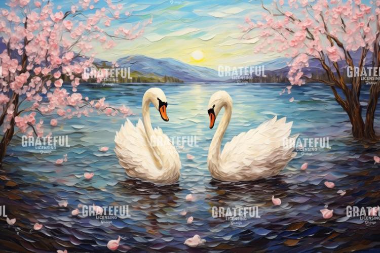 Pair of Swans