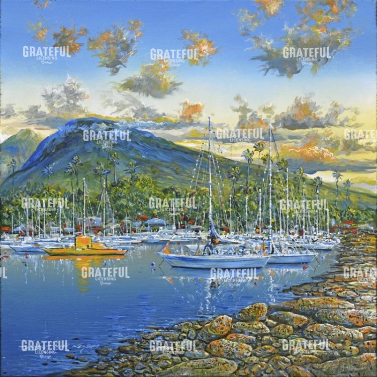 Sunset Lahaina Reflections