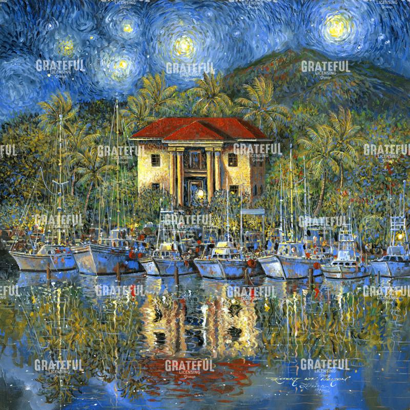 Vincent at the Courthouse in Lahaina