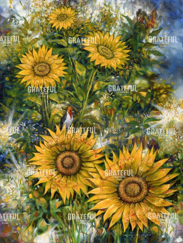Sunflower Illusion