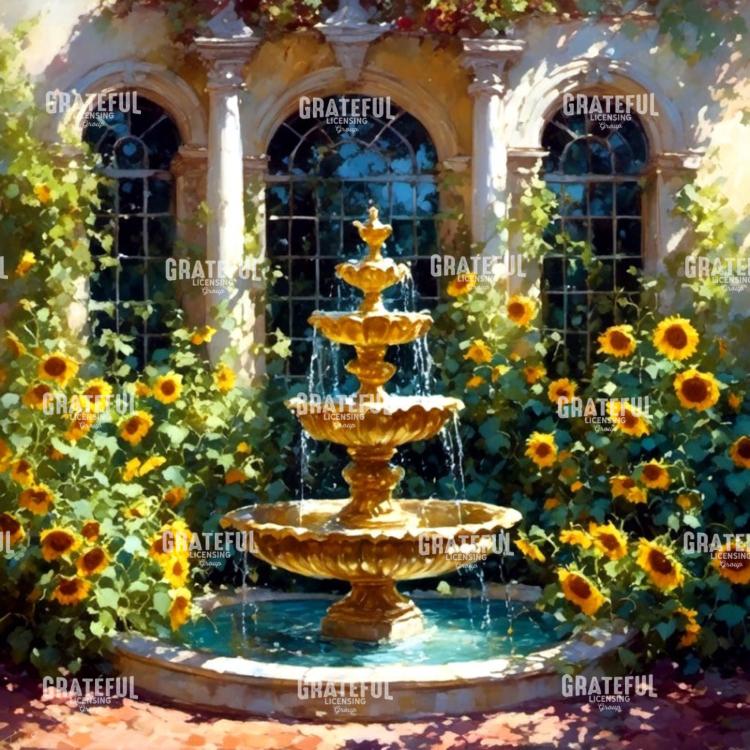 Sunflower Fountain