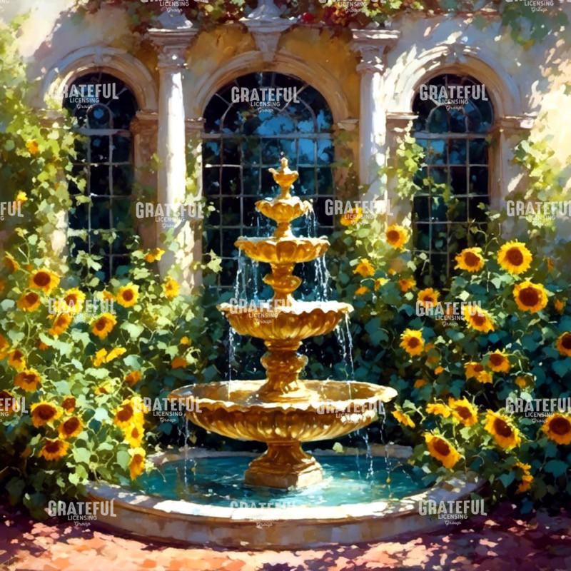 Sunflower Fountain