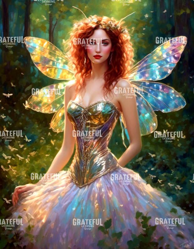 Iridescent Glow Fairy