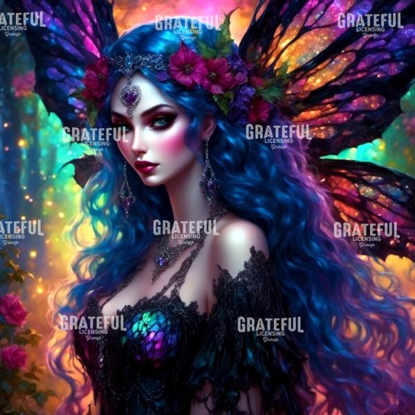 Amethyst Heart Fairy