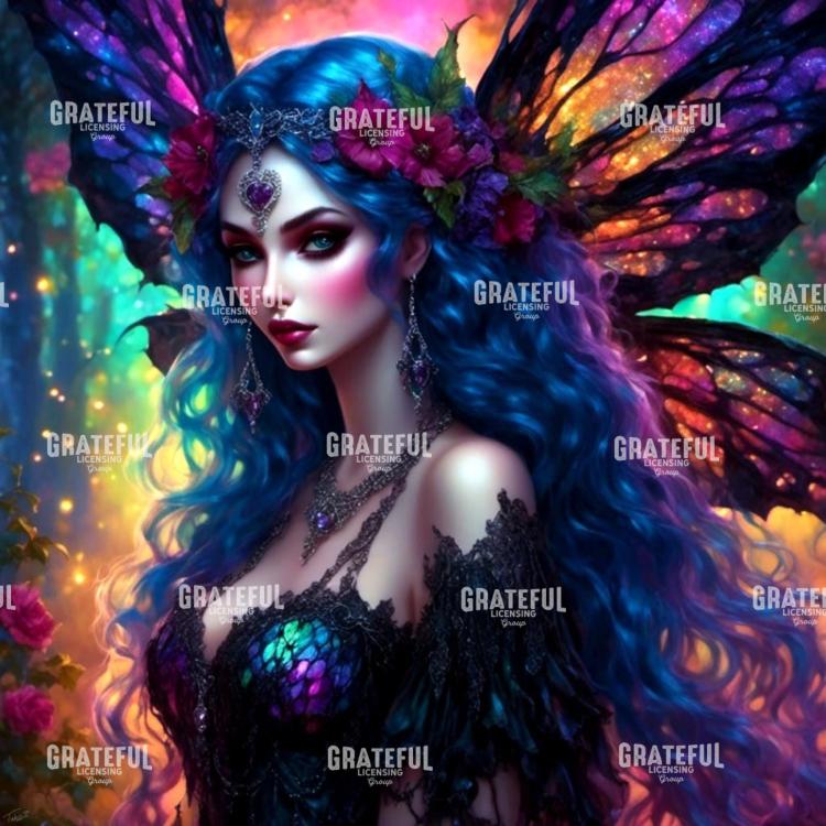 Amethyst Heart Fairy