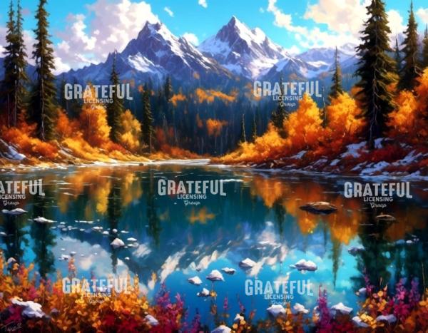 Autumn Colors Mountain Lake landscape.jpg