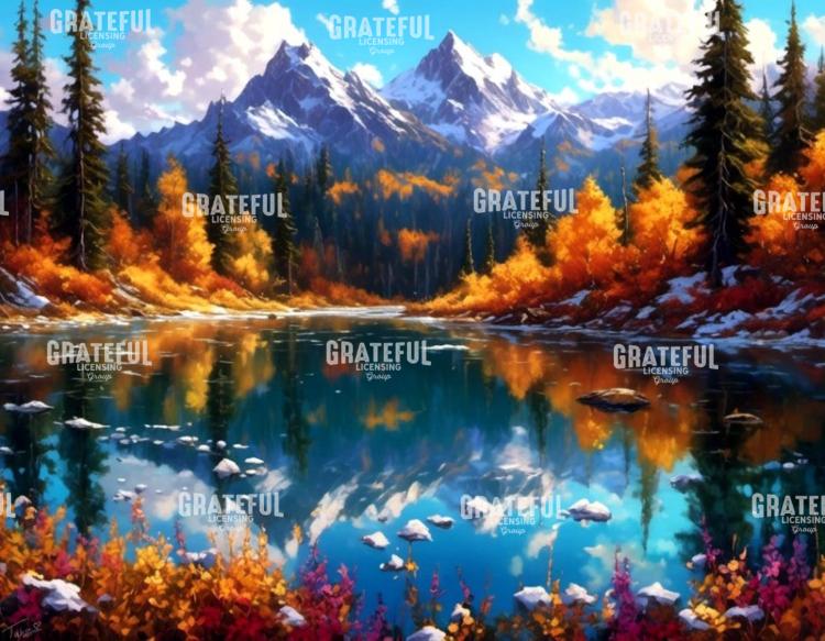Autumn Colors Mountain Lake landscape.jpg