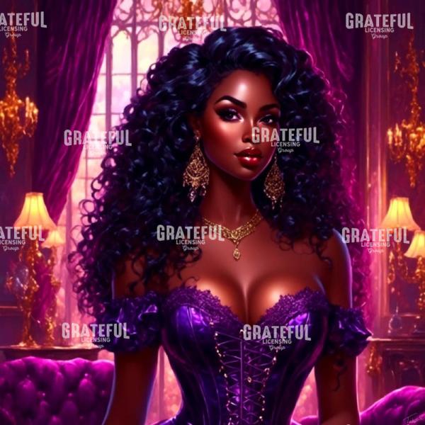 Gothic Splendor Purple