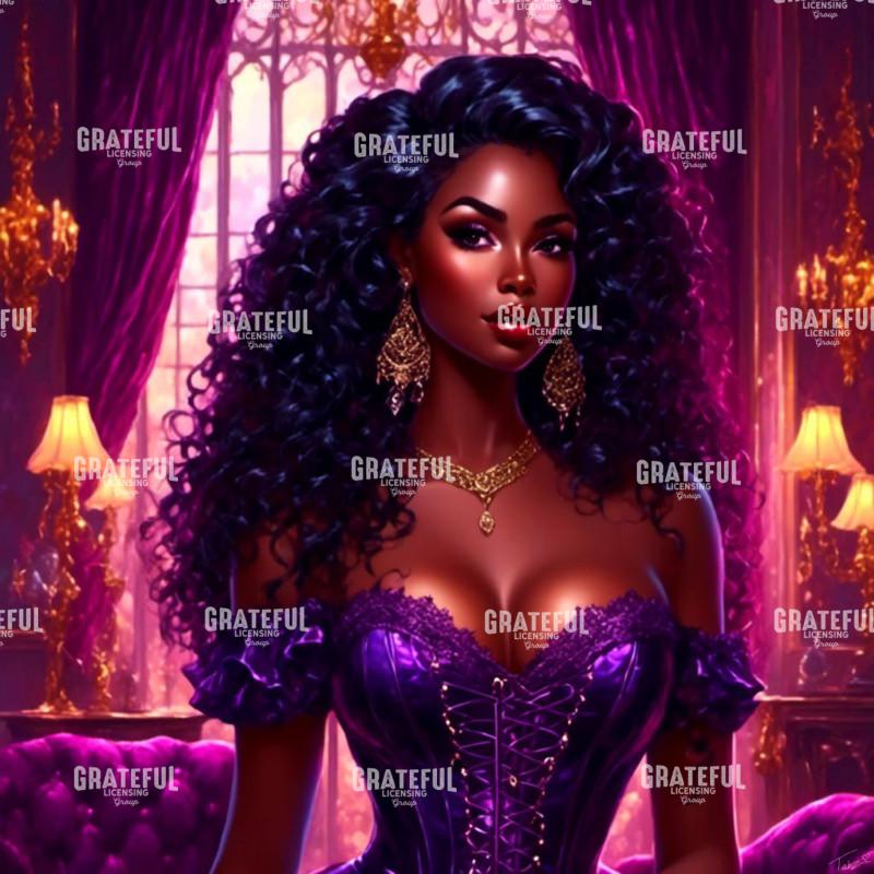 Gothic Splendor Purple