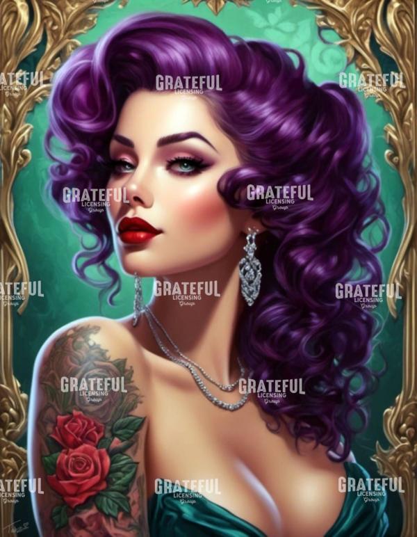 Rebel Rose Purple