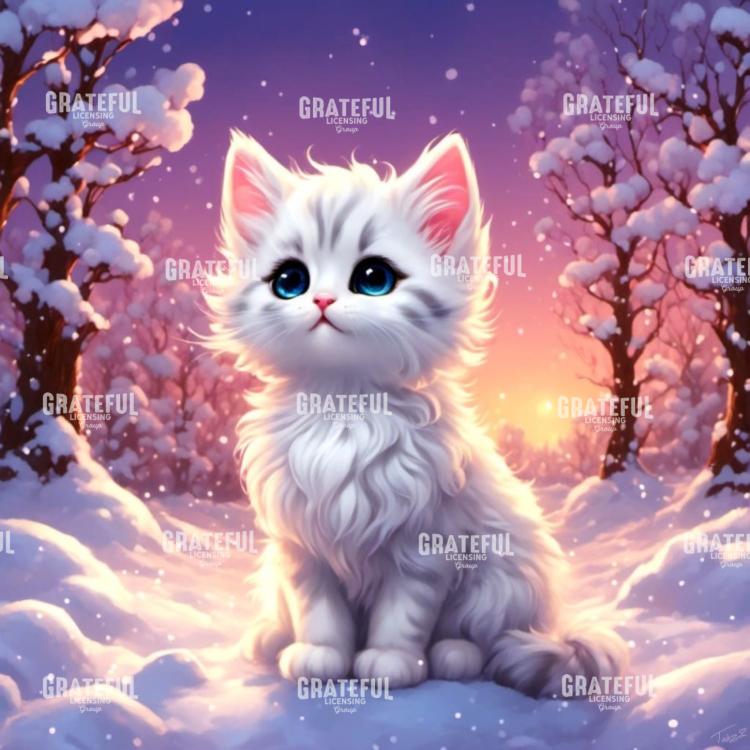 Baby Snow Cat