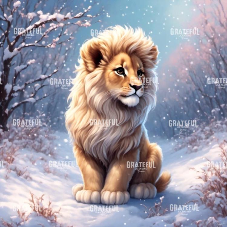 Baby Snow Lion