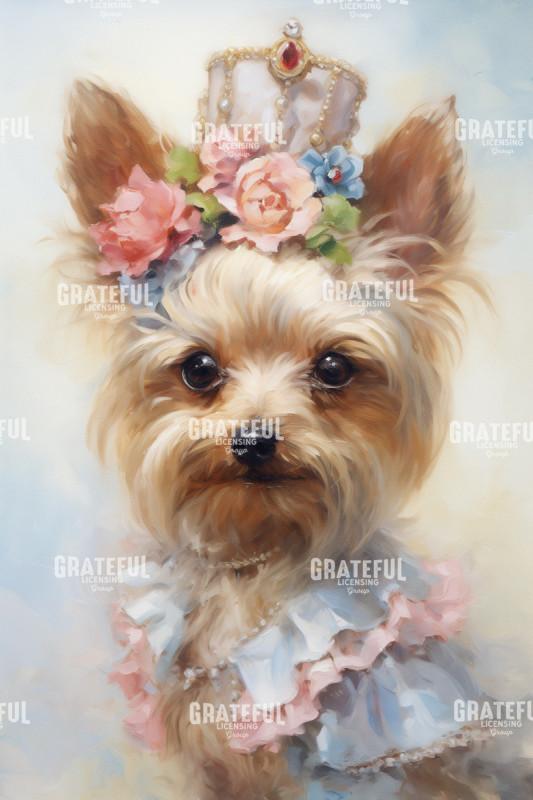 Victorian Pets, Yorkshire Terrier with a Crown