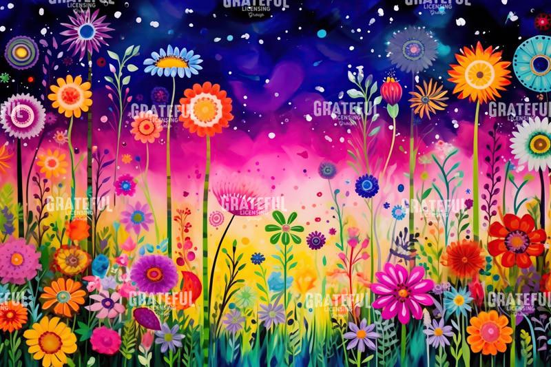 Wild Styled Flowers @ Night Time