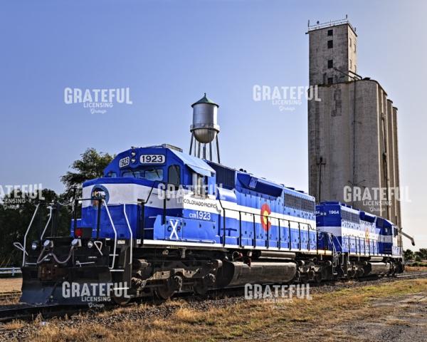 Colorado Pacific Locomotives at Rest