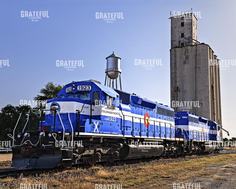 Colorado Pacific Locomotives at Rest