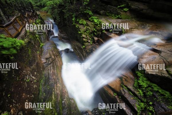 Atop Sabbaday Falls