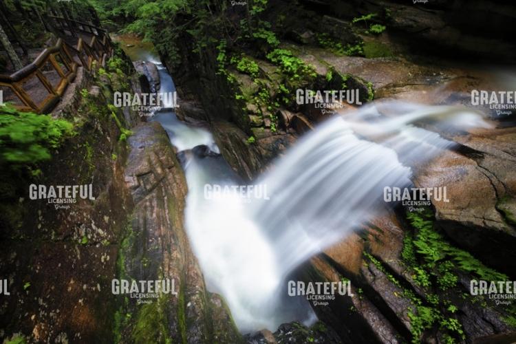 Atop Sabbaday Falls