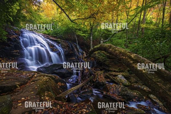 Autumn Colors Over Mooney Falls