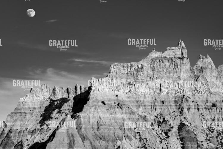 Badlands Moon Rising