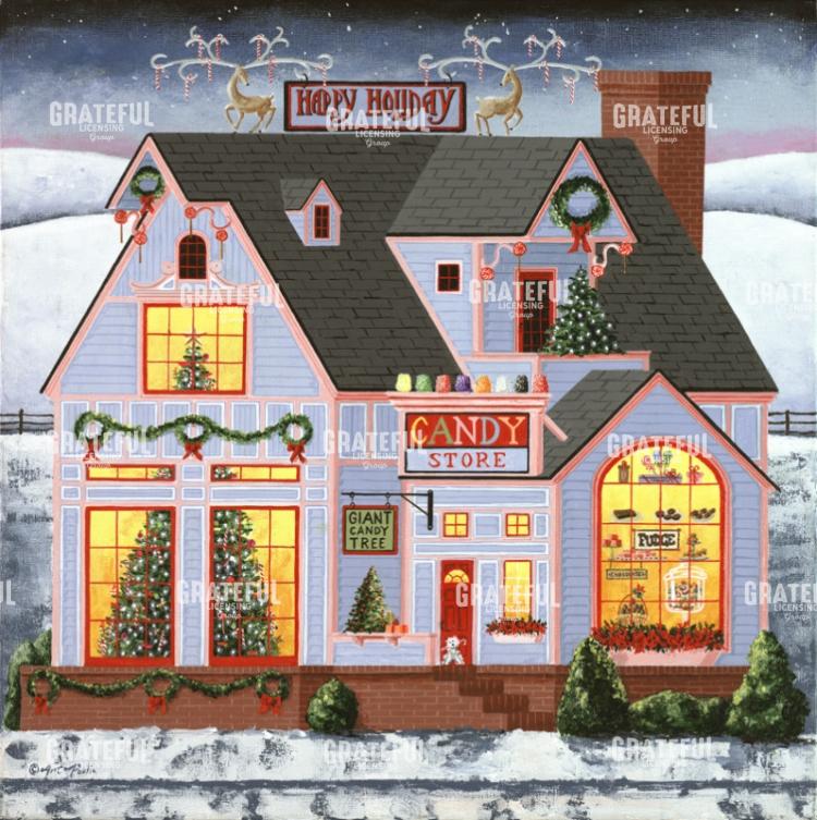 Christmas Village - The Candy Store