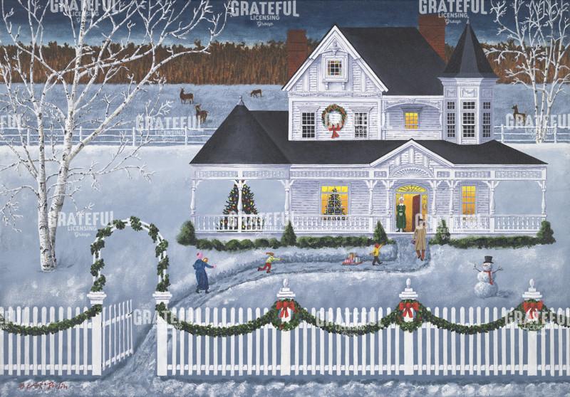 Christmas Diner at Grandmas