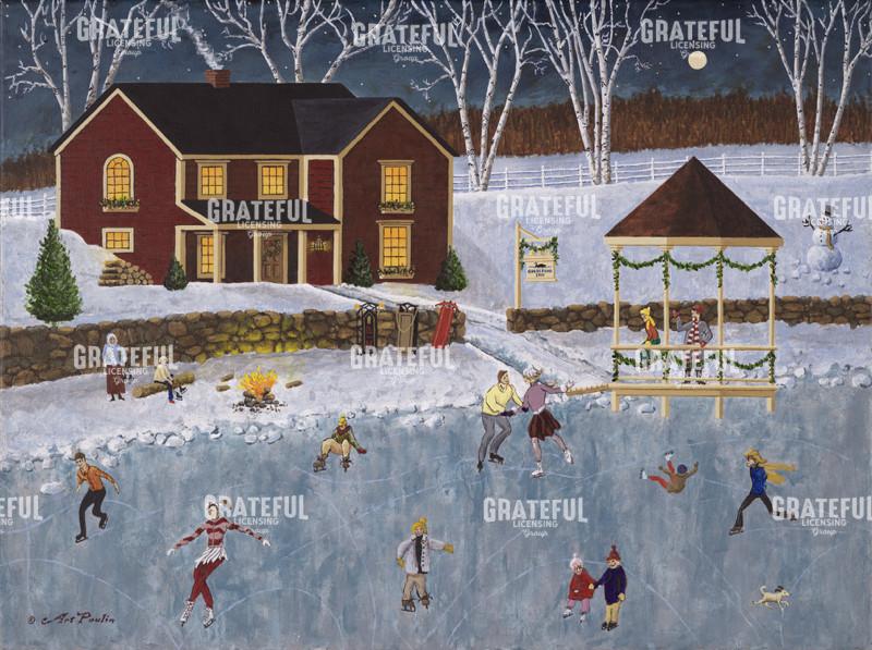 Skating at Goose Pond