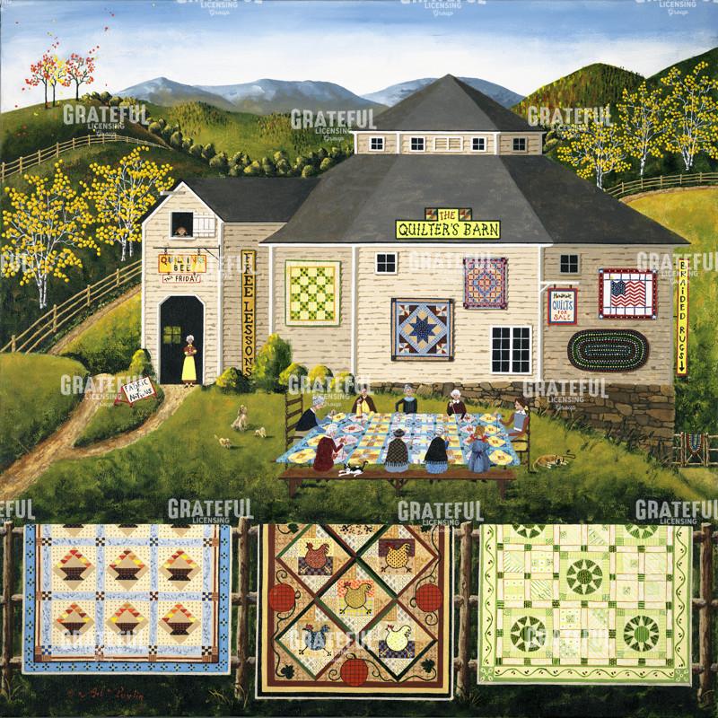 Quilters Barn Repainted