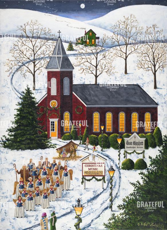 Shepherds and Angels