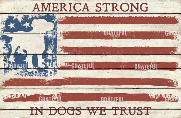 America Strong - Dogs Reverse