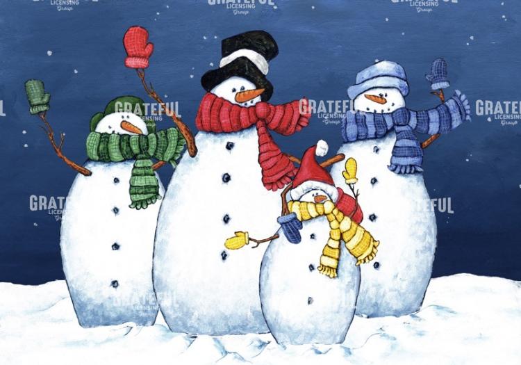 Mittens and Scarves - Horizontal