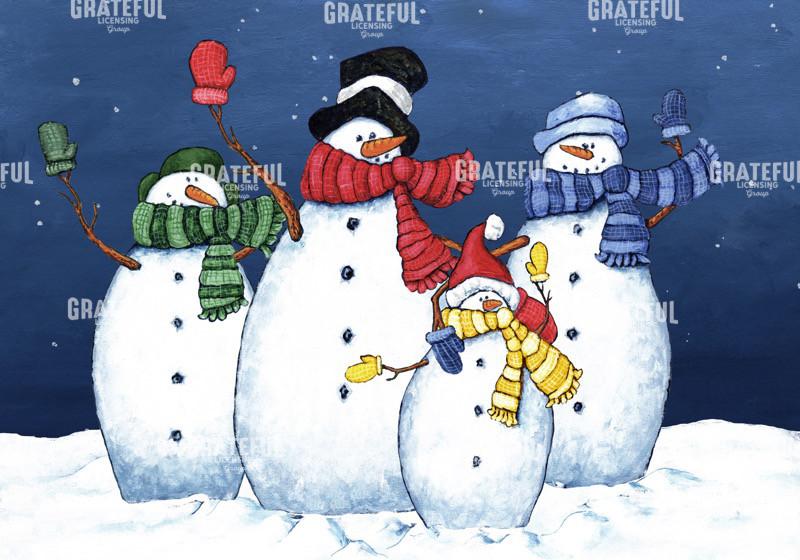 Mittens and Scarves - Horizontal