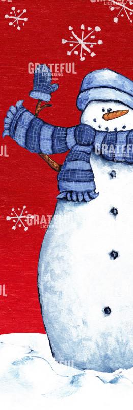 Mittens and Scarves - Vertical Panel A