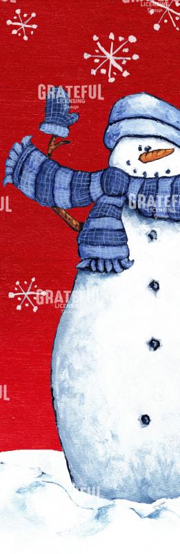 Mittens and Scarves - Vertical Panel