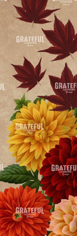 Autumn Flare Vertical Panel