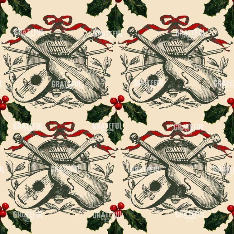 Christmas Cardinals Pattern 1