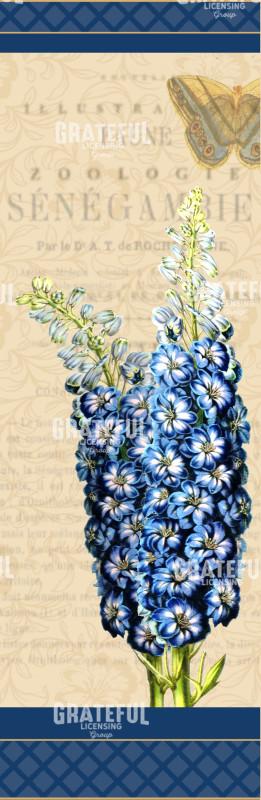 Delphinium - Vertical Panel