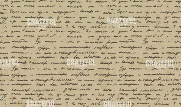 English Manor Script Pattern